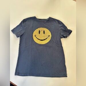 GAP FLIP Sequins with Smiley face and wink smiley